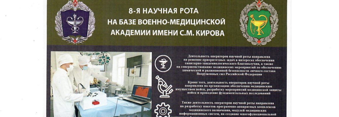 8-я научная рота на базе военно-медицинской академии имении С.М. Кирова