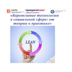 Конференция «Бережливые технологии в социальной сфере: от теории к практике»