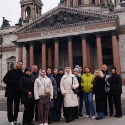 Студенты КубГМУ приняли участие в патриотическом проекте «По следам героев» в Санкт-Петербурге