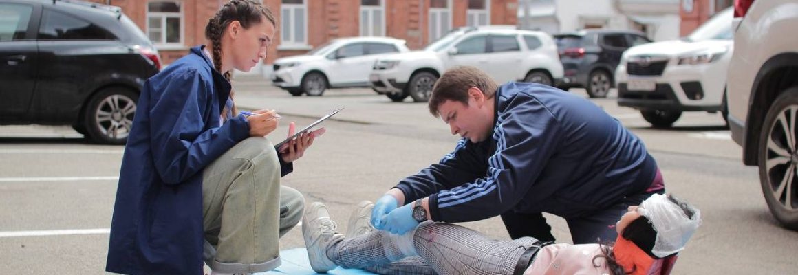 В КубГМУ прошли Вторые Всероссийские соревнования по первой помощи «Алгоритм Спасения»