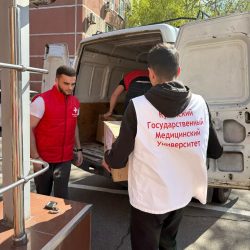 Студенты КубГМУ собрали более тонны гуманитарной помощи для участников СВО