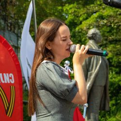 Студенты КубГМУ на патриотическом фестивале «80 лет Победы»