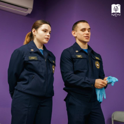 Студенческий спасательный отряд КубГМУ принял участие в Итоговой конференции «Движение Первых» Краснодарского края