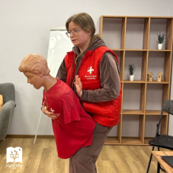 Студент КубГМУ провел мастер-класс по оказанию первой помощи