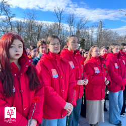 Студенты КубГМУ приняли участие в памятных мероприятиях к 83-й годовщине освобождения Краснодара