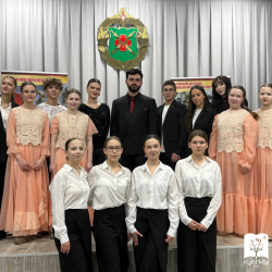 Студенты КубГМУ выступили с патриотической программой ко Дню защитника Отечества