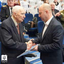 В КубГМУ состоялось торжественное мероприятие, посвященное Дню защитника Отечества и 105-летию со дня рождения Героя Советского Союза Ф.А. Лузана