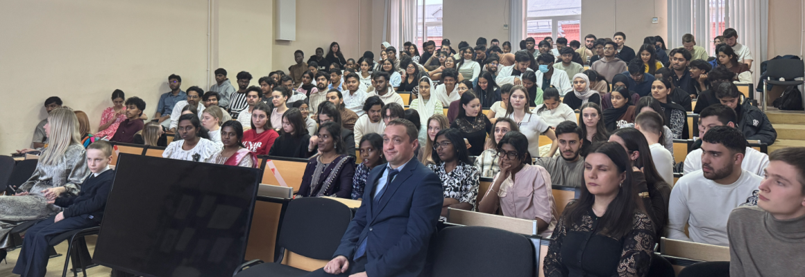 На кафедре лингвистики КубГМУ прошёл праздничный концерт к Международному женскому дню