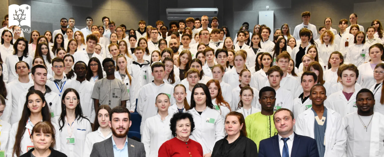 В КубГМУ прошёл межнациональный «Урок мужества»