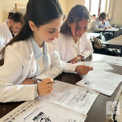 Студенты Кубанского ГМУ проверили исторические знания на «Диктанте Победы»