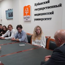 Ректор КубГМУ встретился со студенческим активом